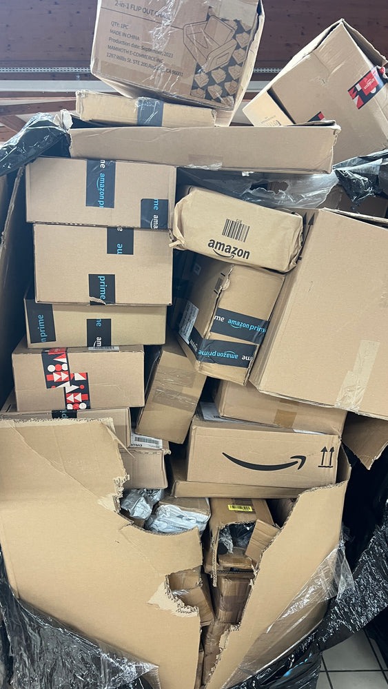 Box / palette de produits Amazon surplus de production ou liquidation de société